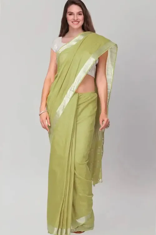 Plain Cotton Sarees | Pure & Comfortable Daily Wear Collection 